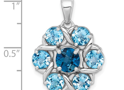 Sterling Silver Pendants Style QP6012BT - Classique Jewelry Inc.