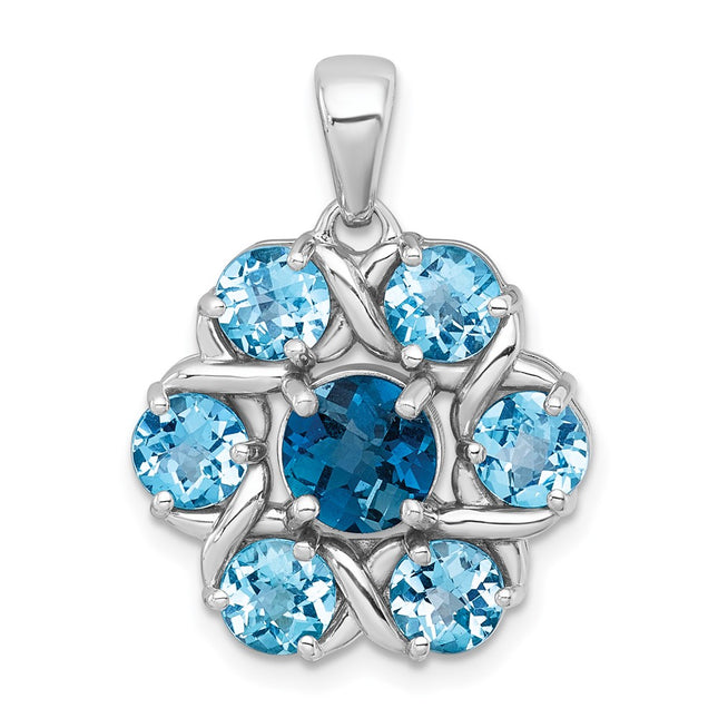 Sterling Silver Pendants Style QP6012BT - Classique Jewelry Inc.