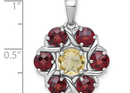 Sterling Silver Pendants Style QP6012GA - Classique Jewelry Inc.