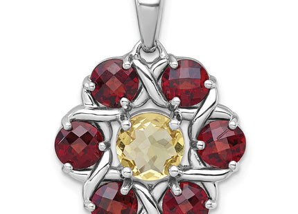 Sterling Silver Pendants Style QP6012GA - Classique Jewelry Inc.