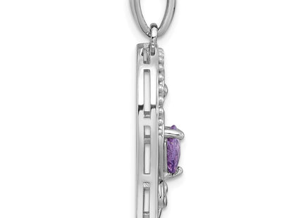 Sterling Silver Pendants Style QP6013AM - Classique Jewelry Inc.