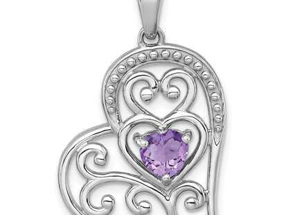 Sterling Silver Pendants Style QP6013AM - Classique Jewelry Inc.