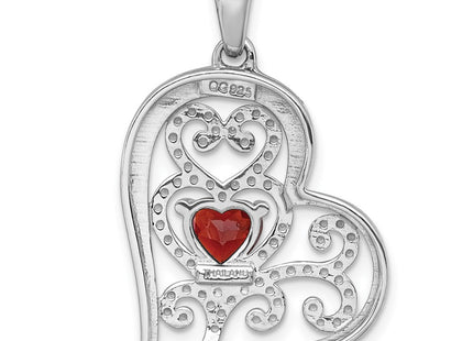 Sterling Silver Pendants Style QP6013GA - Classique Jewelry Inc.