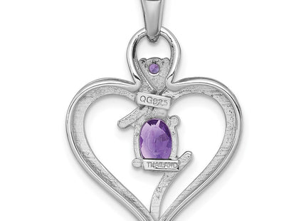 Sterling Silver Pendants Style QP6014AM - Classique Jewelry Inc.