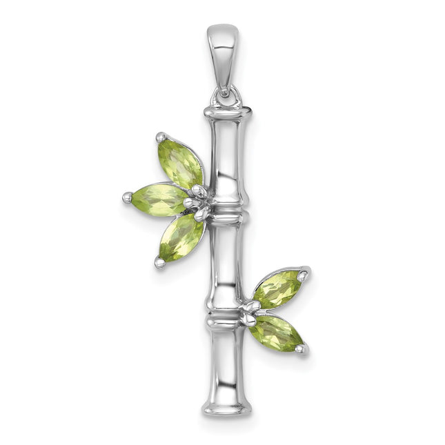Sterling Silver Pendants Style QP6018PE - Classique Jewelry Inc.