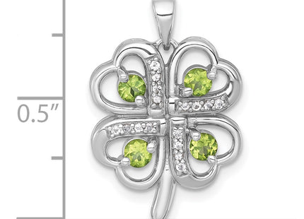 Sterling Silver Pendants Style QP6019PE - Classique Jewelry Inc.