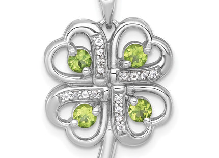 Sterling Silver Pendants Style QP6019PE - Classique Jewelry Inc.