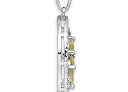Sterling Silver Pendants Style QP6021PE - Classique Jewelry Inc.