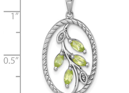 Sterling Silver Pendants Style QP6021PE - Classique Jewelry Inc.