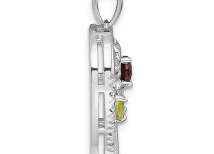 Sterling Silver Pendants Style QP6022GA - Classique Jewelry Inc.