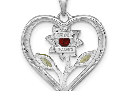 Sterling Silver Pendants Style QP6022GA - Classique Jewelry Inc.