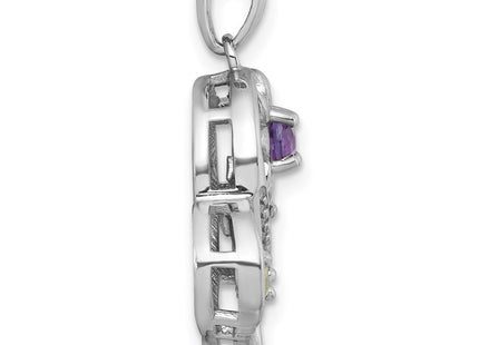 Sterling Silver Pendants Style QP6023AM - Classique Jewelry Inc.
