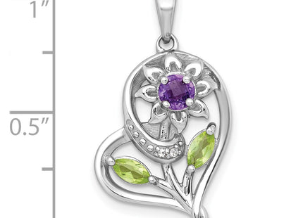 Sterling Silver Pendants Style QP6023AM - Classique Jewelry Inc.