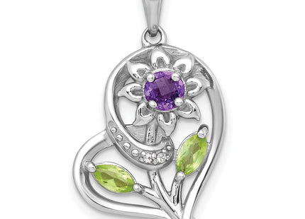 Sterling Silver Pendants Style QP6023AM - Classique Jewelry Inc.