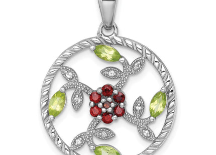 Sterling Silver Pendants Style QP6026GA - Classique Jewelry Inc.