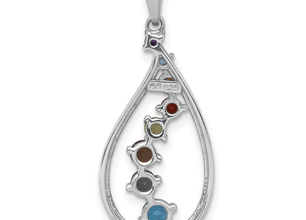 Sterling Silver Pendants Style QP6028RB - Classique Jewelry Inc.