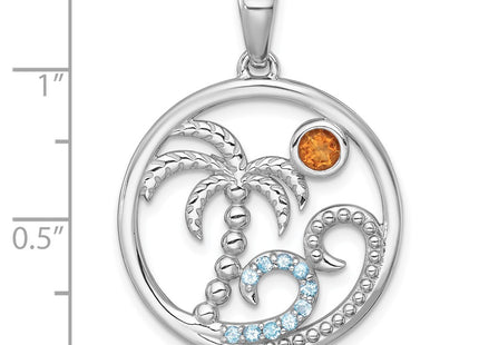 Sterling Silver Pendants Style QP6030 - Classique Jewelry Inc.