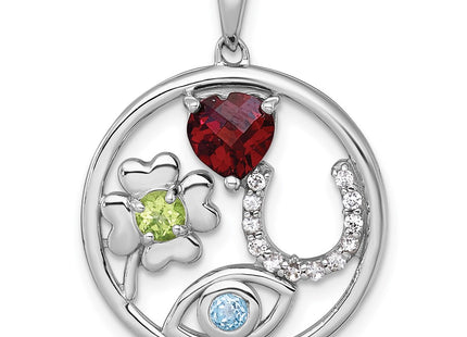Sterling Silver Pendants Style QP6031 - Classique Jewelry Inc.
