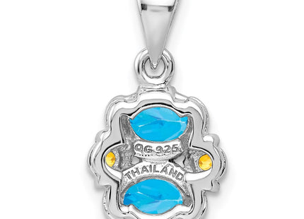 Sterling Silver Pendants Style QP610 - Classique Jewelry Inc.