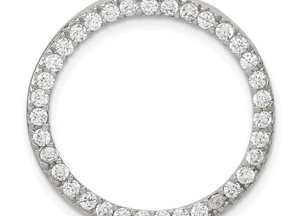 Sterling silver cubic zirconia pendant
