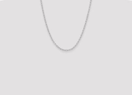 Sterling Silver Polished Paperclip Chain (Style QPCL060-22)