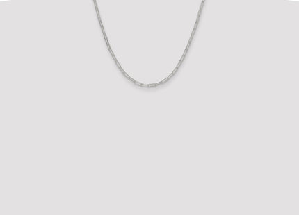 Sterling Silver Polished Paperclip Chain (Style QPCL080-20)