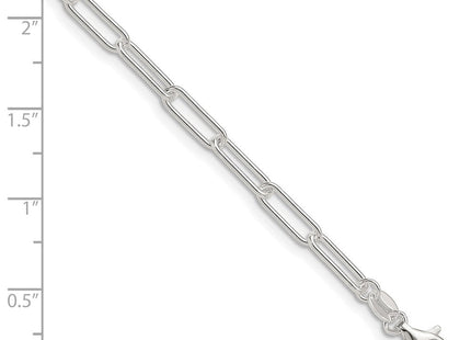 Sterling Silver Polished Paperclip Bracelet