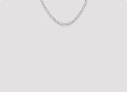 Sterling Silver Polished Paperclip Chain