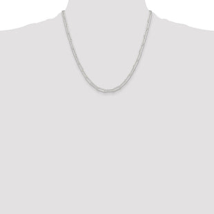 Sterling Silver Polished Paperclip Chain