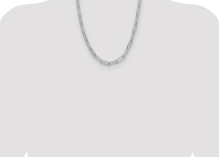 Sterling Silver Polished Paperclip Chain