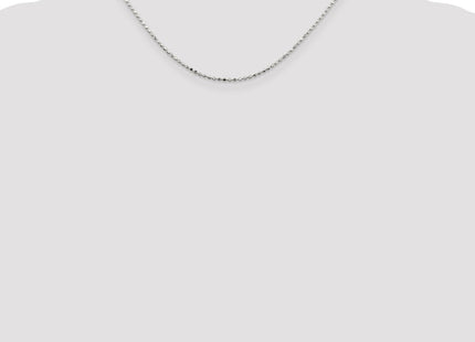 Sterling Silver Fancy Beaded Chain (Style QPE12-16)