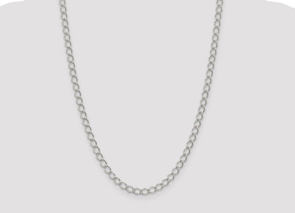 Sterling silver curb link chain