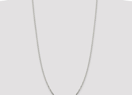 Sterling Silver Diamond-cut Forzantine Cable Chain (Style QPE15-30)