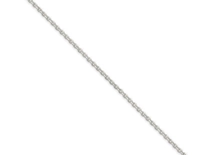 Sterling Silver Diamond-cut Forzantine Cable Bracelet