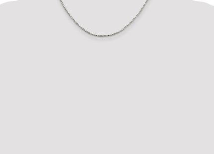 Sterling Silver Twisted Box Chain (Style QPE27-16)