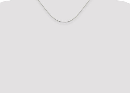 Sterling silver box link chain