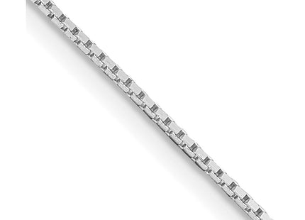 Sterling silver box link chain