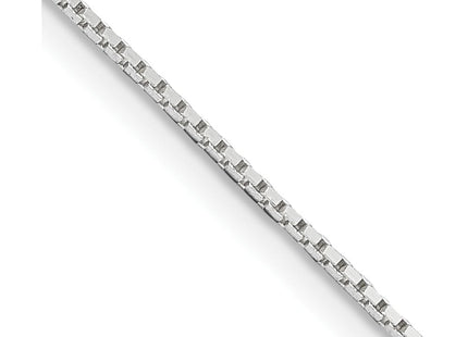 Sterling silver box link chain