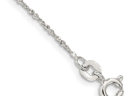 Sterling Silver Twisted Serpentine Bracelet Anklet