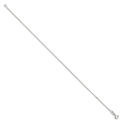 Sterling Silver Open Elongated Link Curb Chain