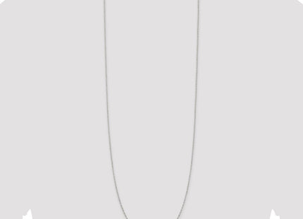 Sterling Silver Flat Oval Cable Chain (Style QPE44-36)