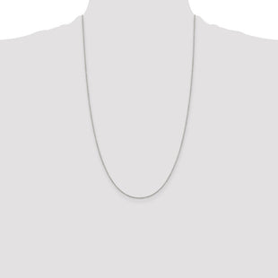 Sterling Silver Forzantine Cable Chain (Style QPE45-26)