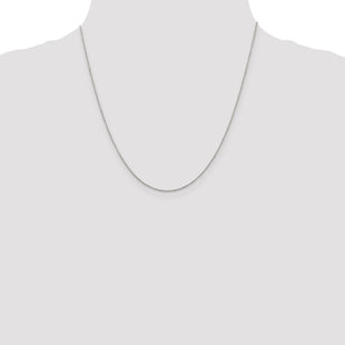 Sterling Silver Forzantine Cable Chain (Style QPE46-20)