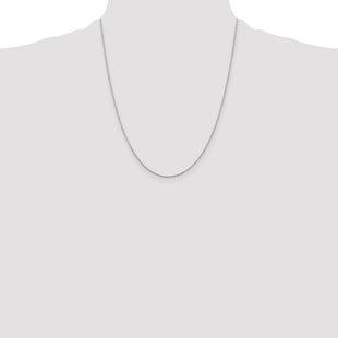 Sterling Silver Forzantine Cable Chain (Style QPE46-22)