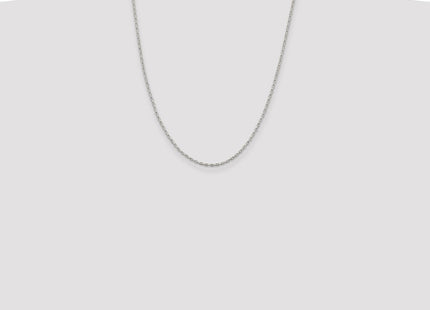 Sterling Silver Elongated Box Chain (Style QPE48-22)