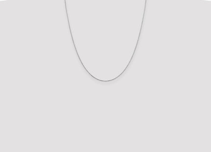 Sterling Silver Oval Box Chain (Style QPE49-22)