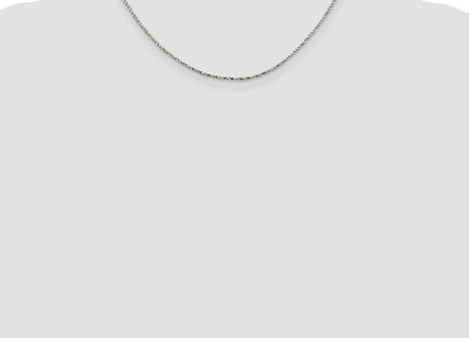 Sterling silver box link chain
