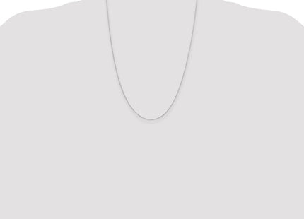 Sterling Silver Rhodium-plated Cable Chain