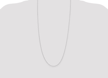 Sterling Silver Rhodium-plated Cable Chain (Style QPE63R-30)