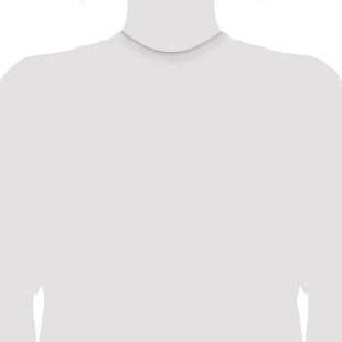 Sterling Silver Loose Rope Chain (Style QPE65-14)